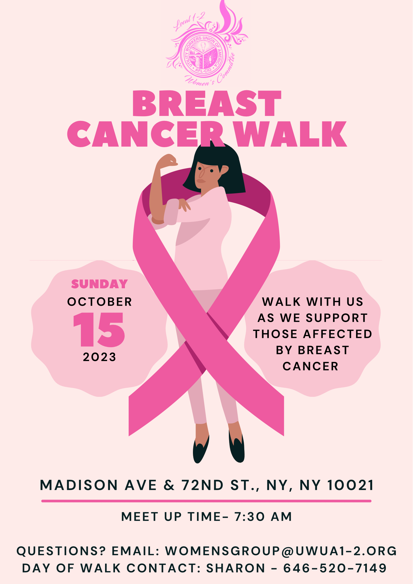 Breast cancer walk